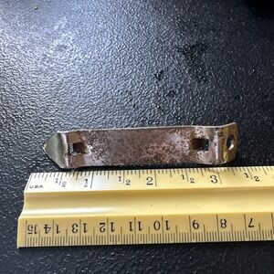 HANDY WALDEN INC 66 Beer Can Bottle Opener‎ Metal Advertising Church Key Vtg